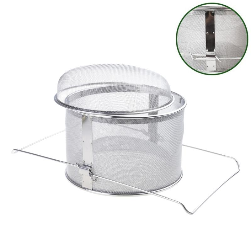 Double Layer Stainless Steel Honeys Filter Strainer Suitable For Efficient Bees Keeping Filtration Easy To Clean Design