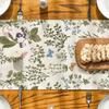 Floral Pattern Table Runner Linen Tea Table Decorative Cloth Fashion Flower Table Cloth