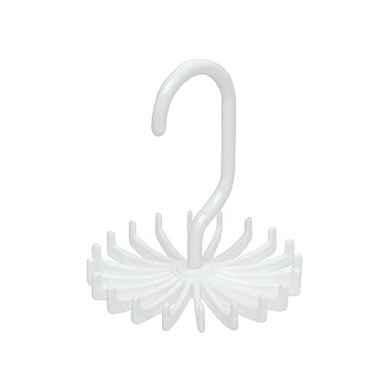 20 крючков для галстуков, шарфов, вращающаяся на 360 градусов стойка для галстуков, держатели для вешалок для галстуков