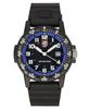 Leatherback SEA Turtle Giant Polyurethane Strap Black And Blue Dial Swiss Quartz XS.0324 100M Men's Watch