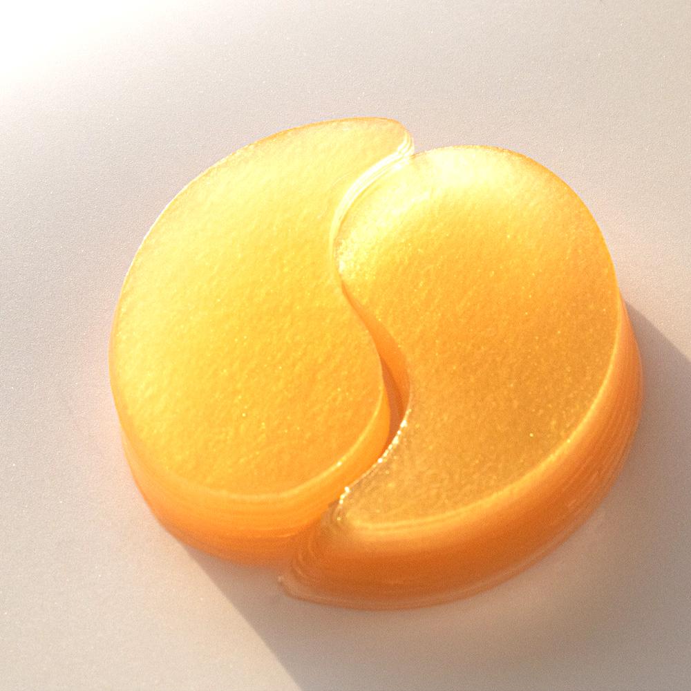 Гидрогелевые патчи для глаз Fromnature Gold Hydrogel Eye Patch 60 листов 1,5 г x 60 патчей, гидрогелевая увлажняющая маска для глаз