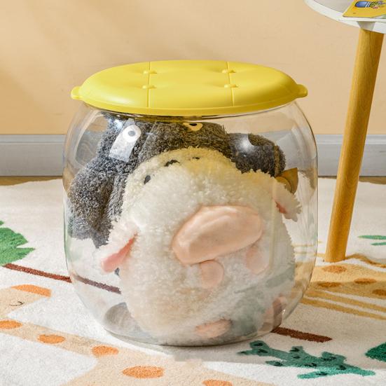 Ящик для хранения чучел животных Органайзер Большая вместимость Прозрачный дизайн Пылезащитный чучела животных