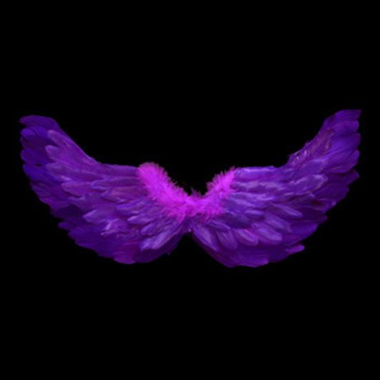 Крылья ангела с перьями и эластичными ремнями, яркий цвет, легкий костюм, крылья для косплея, реквизит для фотографий