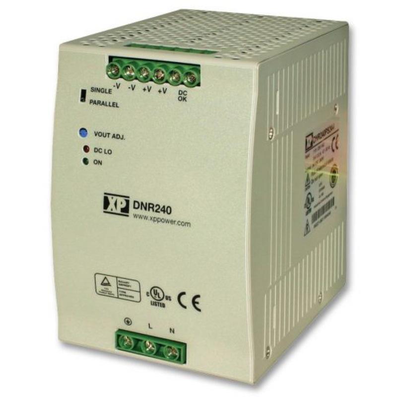 XP Power DNR240PS48-I 240 Вт Блок питания на DIN-рейку - 48 В пост. тока, 5 А