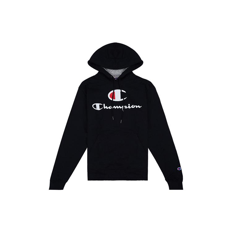Champion Script Logo Solid Color Fleece Lined Sweatshirt US Version Unisex GF89H-586222