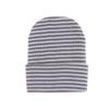 Cute Newborn Baby Hat Infant Girl Boy Comfy Striped Hospital Cap Winter Warm Toddler Outdoor Casual Beanie Newborn Hat