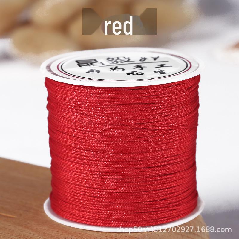 Тайваньская нефритовая линия №. 72: 50 м веревка для плетения украшений и бисера своими руками