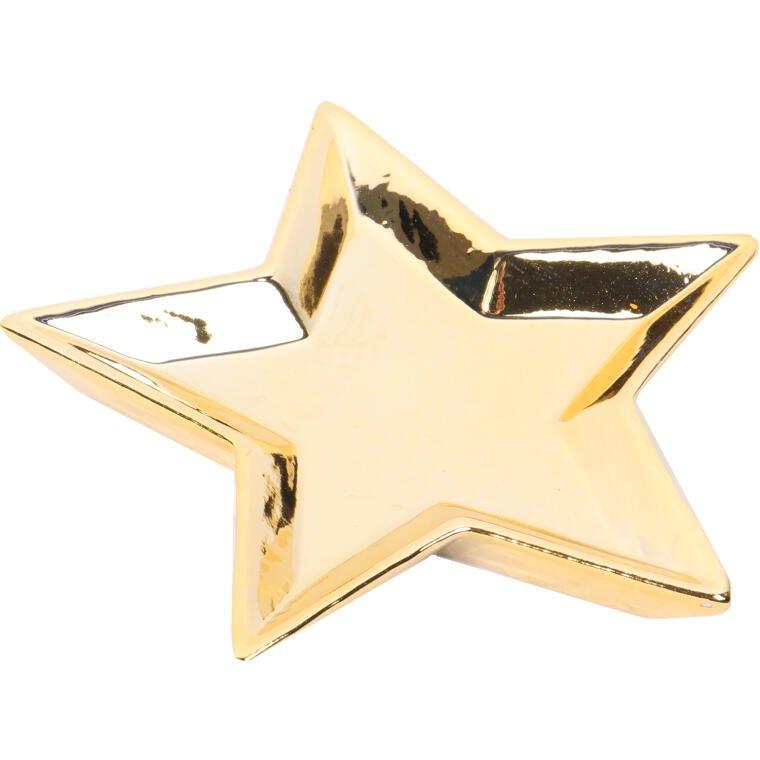 Ceramic star plate candlestick 12 CM G
