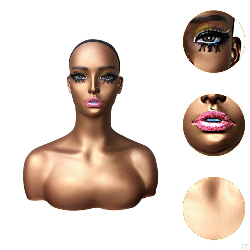Женская голова-манекен, подставка для дисплея для и аксессуаров