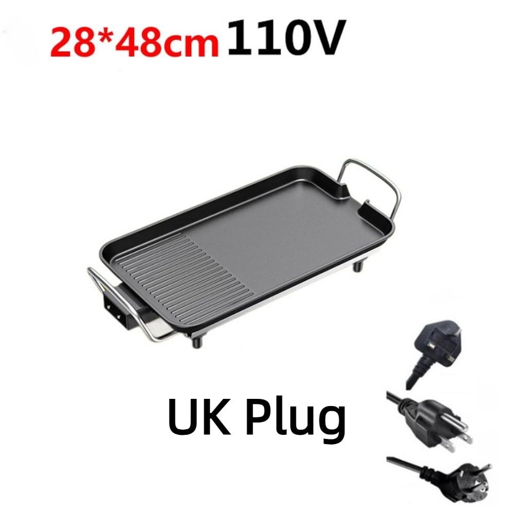 Сковорода-гриль с антипригарным покрытием Многоцелевая посуда для вечеринок и шведского стола Портативная уличная гриль-пластина для жарки мяса