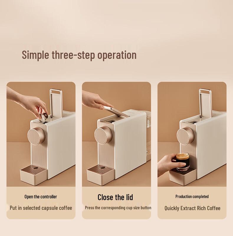 Thinking S1109 Automatic Capsule Coffee Machine for Home, Hotel, or Office Use