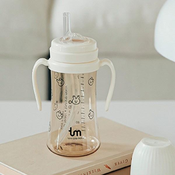 Toby & Molly PPSU Dobbani Чашка соломенная 280мл, белый, 1 шт.