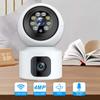 4MP Baby Monitor Dual Lens Security Protection Mother Kids Wifi Camera Indoor Mini PTZ IP Video Surveillance ICsee