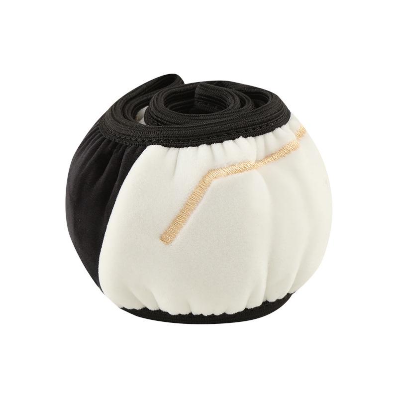 Зимняя оплетка на руль с цветными блоками - Удобная и теплая, универсальная посадка