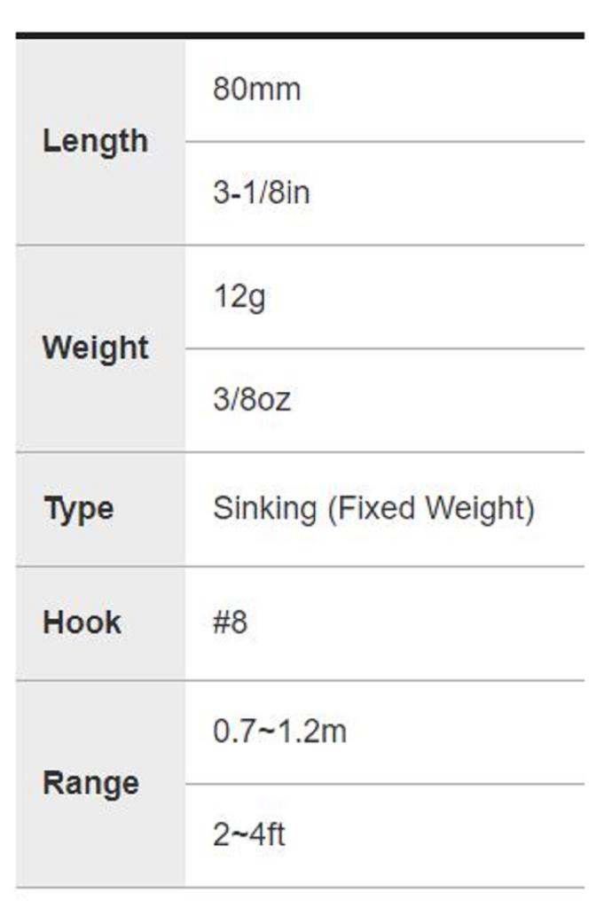 DUO Тонущая приманка Spearhead Ryuki 80S AHA4037 (8769)