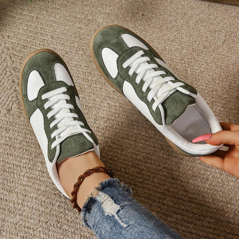 Модные женские белые туфли AJGS, повседневные лоферы 2024 года, новая спортивная обувь высокого качества, роскошные брендовые плоские осенние женские трендовые кроссовки