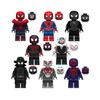 24pcs Superhero Venom Iron Man Spider-Man Hulk Hawkeye Superman Loki Deadpool Building Blocks Figurine Toys
