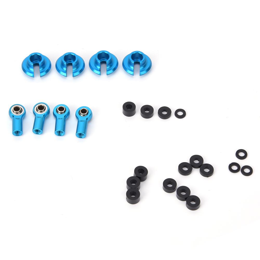 Link Rod End Ball Joint RC Spare Parts Accessory for 1 10 ECX 2 Wheel Drive RC CarBlue ECX1038B