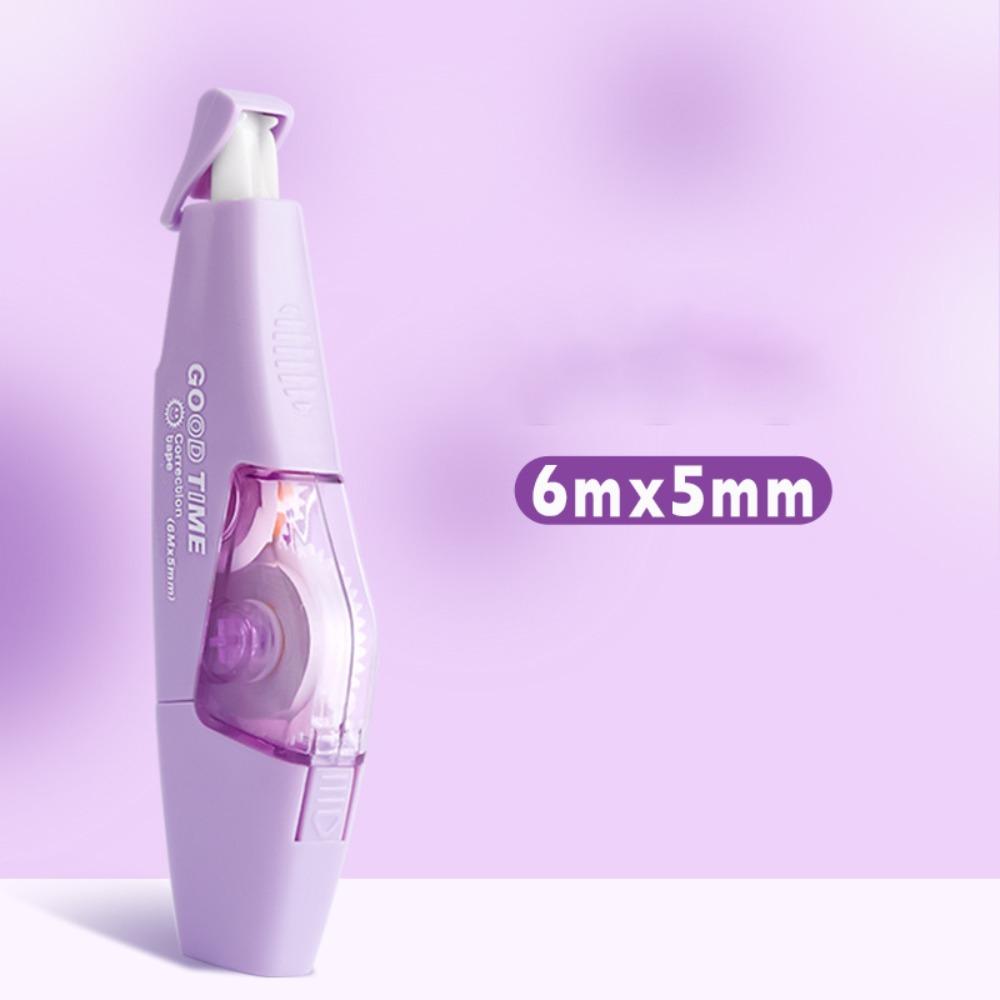 6PCS/Set Gradient Color Correction Tape Pen Shape Correction Stationery Correction Band Students