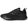 Alphacomfy Comfortable Lightweight Shock Absorbing Non-Slip Mid-Top Casual Running Shoes Men Sneakers Black GX1790