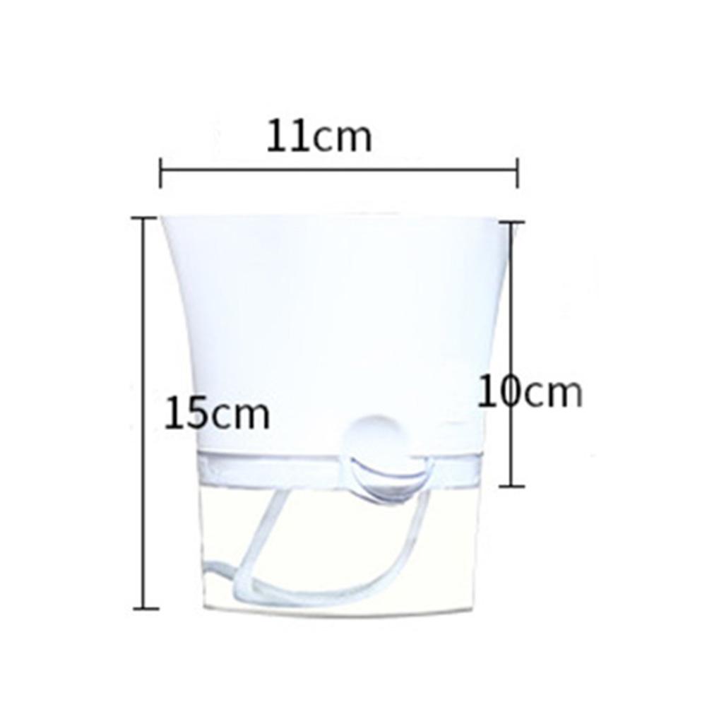 Прозрачный самополивающийся цветочный горшок для растений, шестиугольный ленивый цветочный горшок, пластиковые кашпо для домашнего сада, декорирование