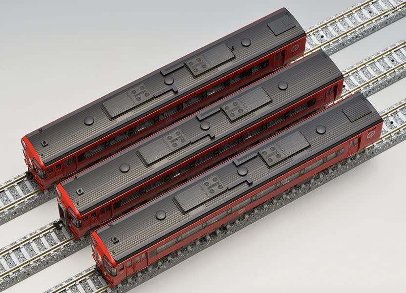 TOMIX N Gauge JR Kiha 185 Series Around the Kyushu Set 98454 Модель железнодорожной дизельной машины красного цвета