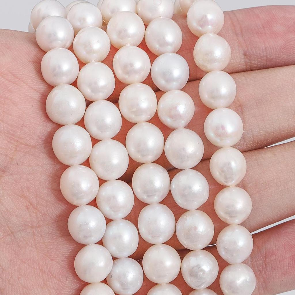 48 шт. Натуральный пресноводный жемчуг для изготовления ожерелий, браслетов, серег, ювелирных изделий своими руками