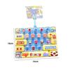 Cute Portable Decompression Toy 26 Key Sensory Push Button Toy Fashion Bag Pendant for Daily Time Killing