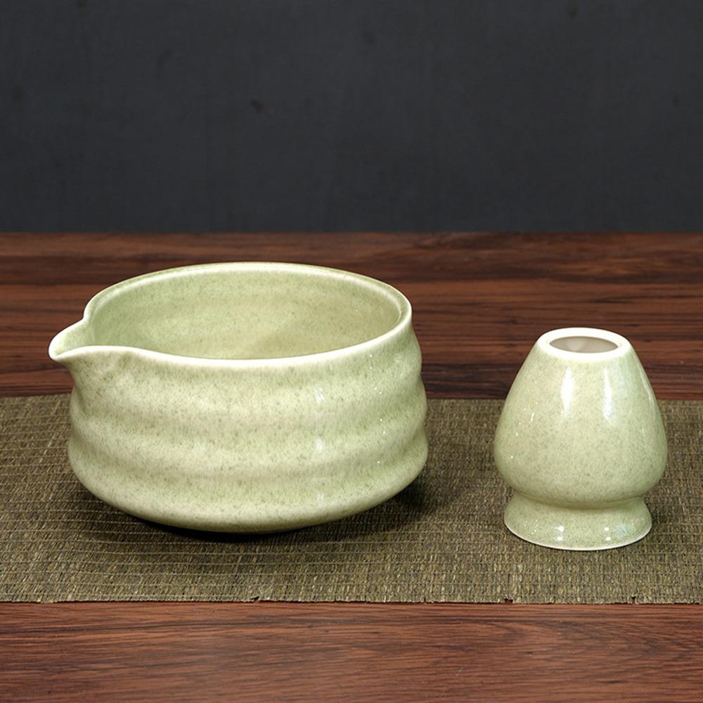 Large Capacity Matcha Whisk Stand Smooth Green Tea Maker Cup for Tea Set Accessories