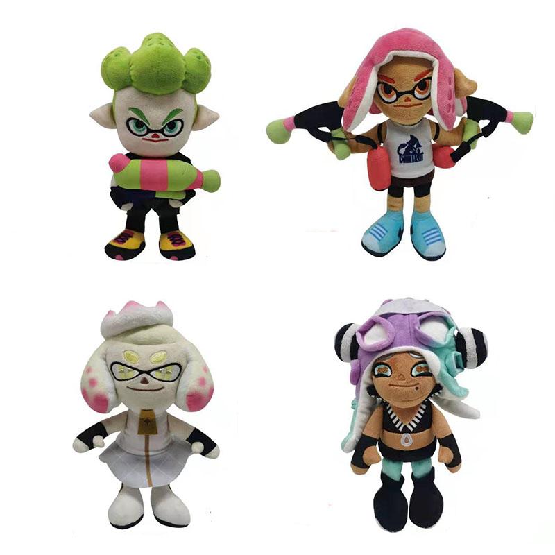 Новый мультфильм аниме 25 см Splatoon 3 плюшевые игрушки милая игра Splatoon 2 мягкие куклы подарки для мальчиков девочек день рождения