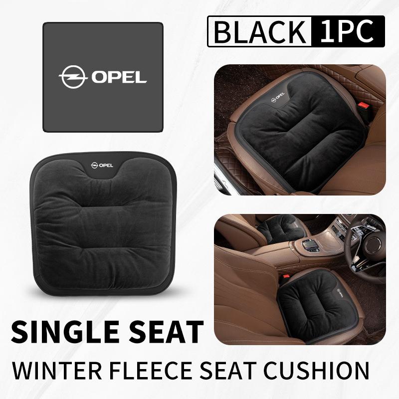 Winter Car Seat Cover Cushion Warm Flannel Protector Booster Pad For Opel Corsa Mokka Astra Cascada Adam Insignia Meriva Vectra BX8