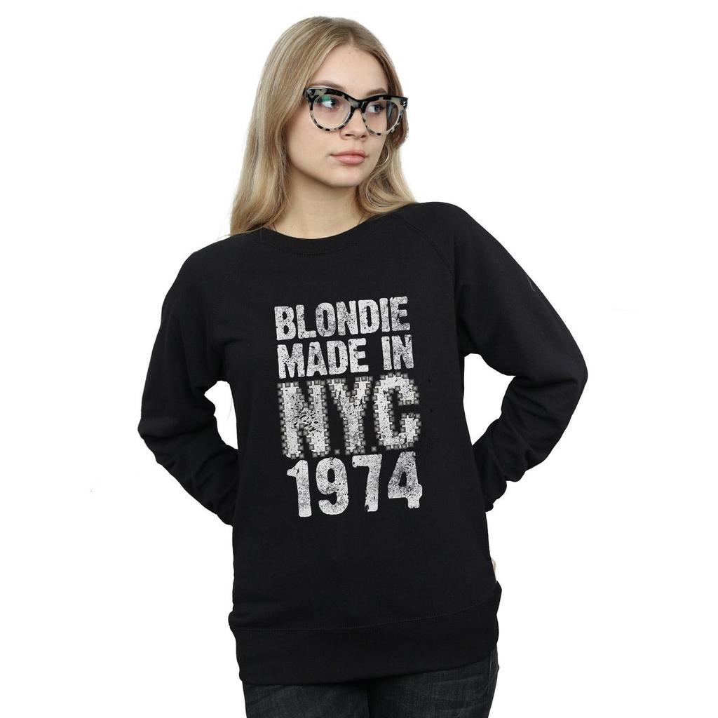 Blondie Womens/Ladies Punk NYC Sweatshirt