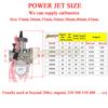 Для Keihin PWK 33 34 35 36 38 40 42 мм Карбюратор для мотоцикла с Power Jet 4-тактный двигатель Эндуро Мотокросс Питбайк Грязевой байк Аксессуары