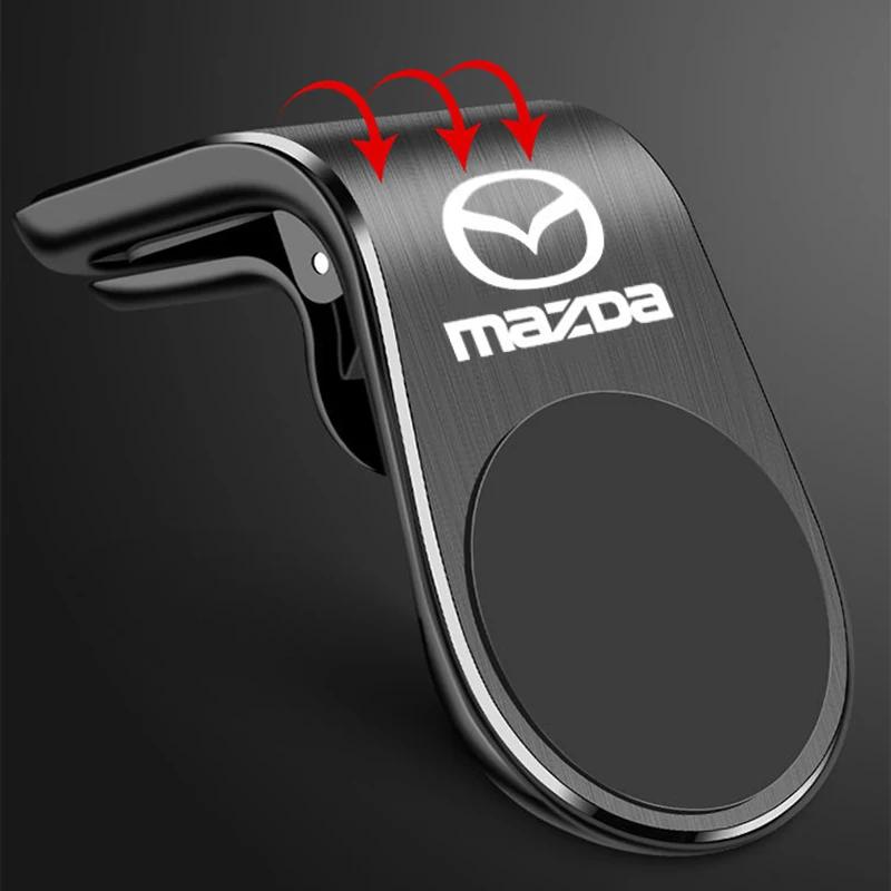 Магнитный держатель для автомобильного мобильного телефона для Mazda 3 6 Atenza Protege Cx9 Cx7 Cx5 Rx8 Rx7 Mx3 Mx5 Speed 6 Axela