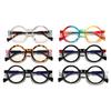 Transparent Circular Computer Glasses Frame Women Men Anti Blue Light Round Eyewear Blocking Optical Spectacle Eyeglasses
