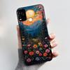 Black Phone Case For BLU G71 Plus (G71+ G71P) Shockproof For BLU G71 Plus (G71+ G71P) Little Rabbit In The Flowers Pattern Cover