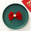 Rabbit Children Red Bow Hairpin Crown Ancient Style Hairpin Lovely Hanfu Hair Sticks  Girls