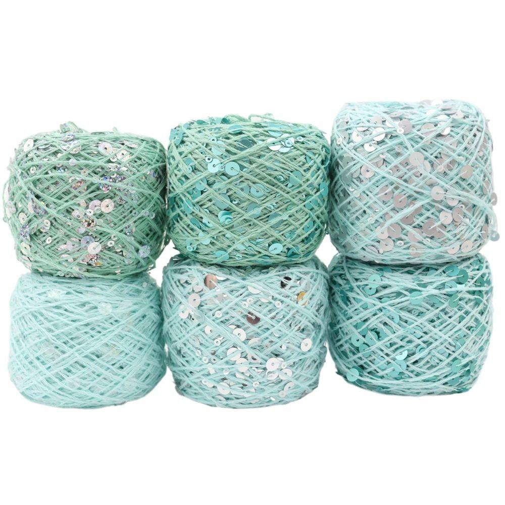 Garment Accessories DIY Craft Knitting Wool Thread Knitting Yarn Sequin Yarn Garment Accessories