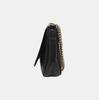 [Pre-Owned] Impressed Logo Chain Tassel Leather Crossbody Shoulder Bag - Good #FU4MSI