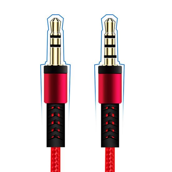 3.5mm Jack Male Audio Cable 1.2m to Male Aux Cable Volume Control