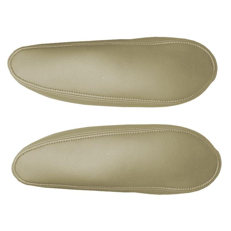 Мягкий кожаный чехол на подлокотник для Chevrolet/Chevy Tahoe Suburban Escalade 2000-2006 2 шт., чехол для ручки бокового сиденья, кожная отделка