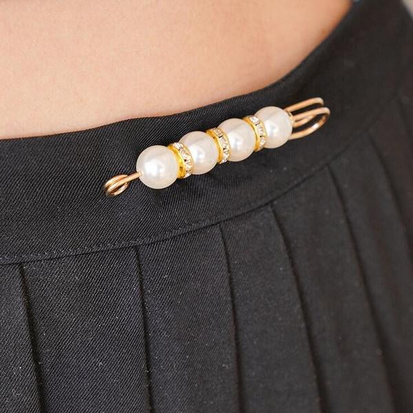 1/3/5Pcs Detachable Metal Pins Fastener Pants Pin Retractable Button Sewing-Free Buckles for Jeans Perfect Fit Reduce Waist