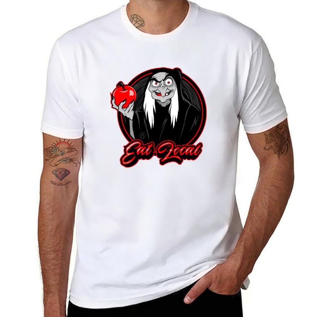 EAT LOCAL TShirt Classic Graphic Short Sleeve Top