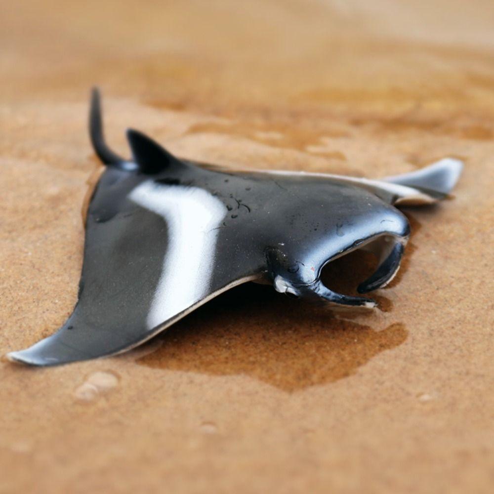 Fish Model Manta Ray Model Simulation Sea Life Action Figurines Ocean Animal Figures  Kids Toy
