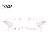 Halloween Face Decoration Glitter Butterfly Stickers, Waterproof Temporary Tattoos for Festival Party Stage Creative Decor Makeup, Easy Application