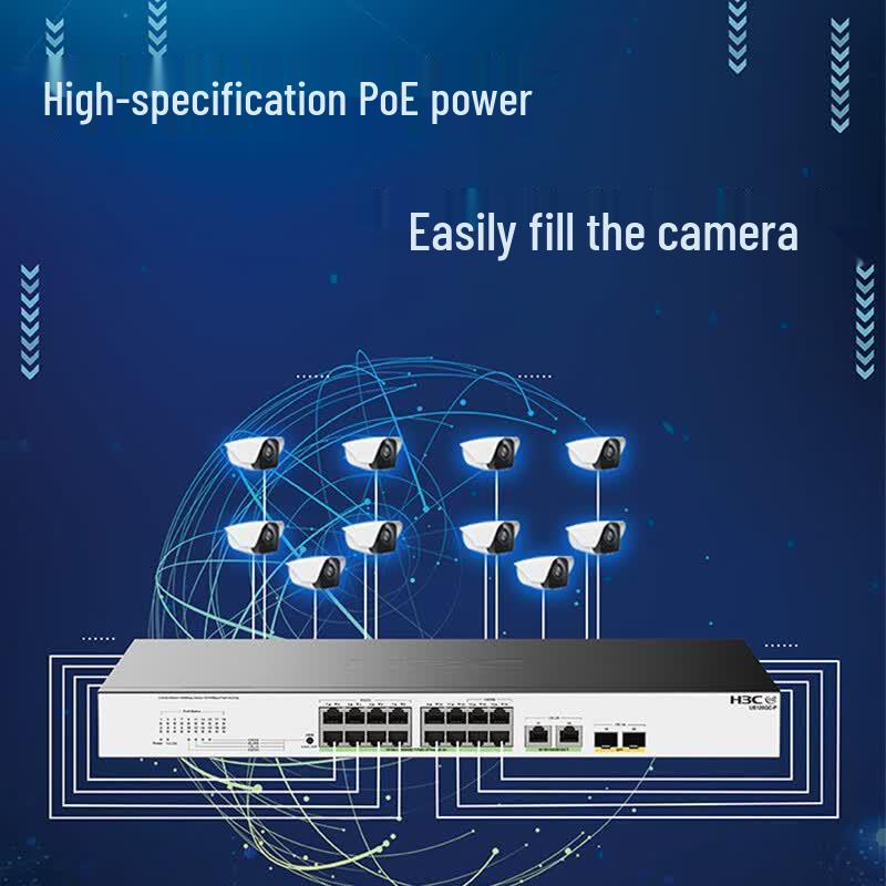 H3C US120GC-P Unmanaged Gigabit PoE Switch