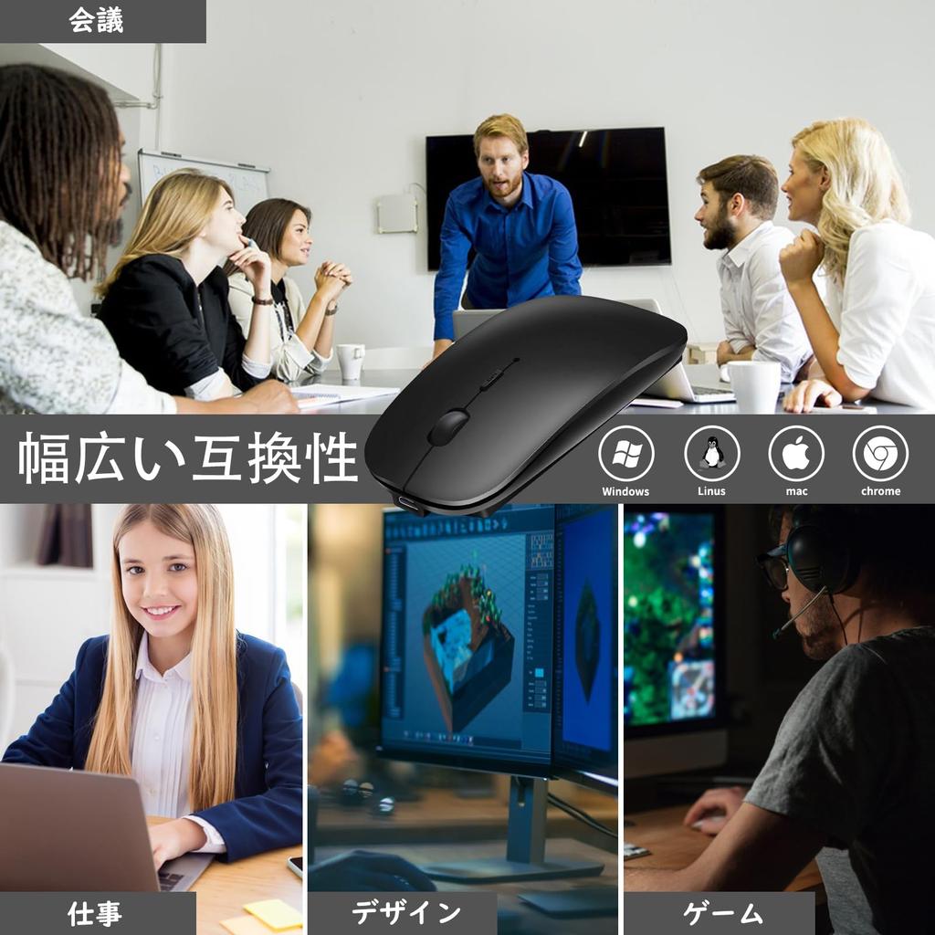 Мышь Bluetooth перезаряжаемая беспроводная мышь тихая перезаряжаемая тонкая маленькая беспроводная мышь режим 3DPI высокая точность портативная совместимая с TELEC