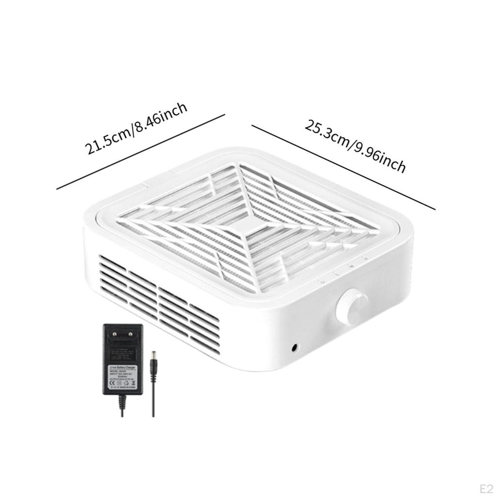 Пылесос для ногтей профессиональный 120 Вт вентилятор экстрактор коллектор