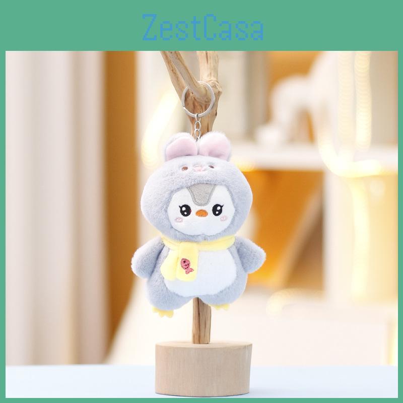 Cute Transforming Penguin Bunny Plush Doll With Ultra Soft Short Plush Fabric For Collectors
