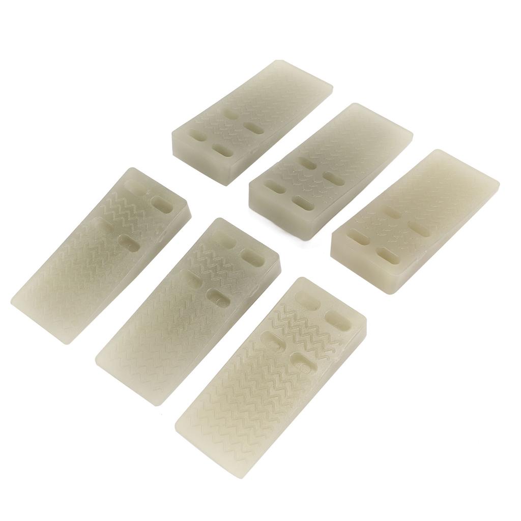 6 шт. дверных стопоров резиновые клиновые стопоры ветрозащитные ударопрочные флуоресцентные для коврового покрытия нижней школы